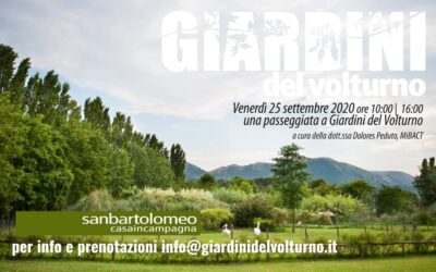 La passeggiata a Giardini del Volturno a cura della dott.ssa Dolores Peduto (MiBACT)